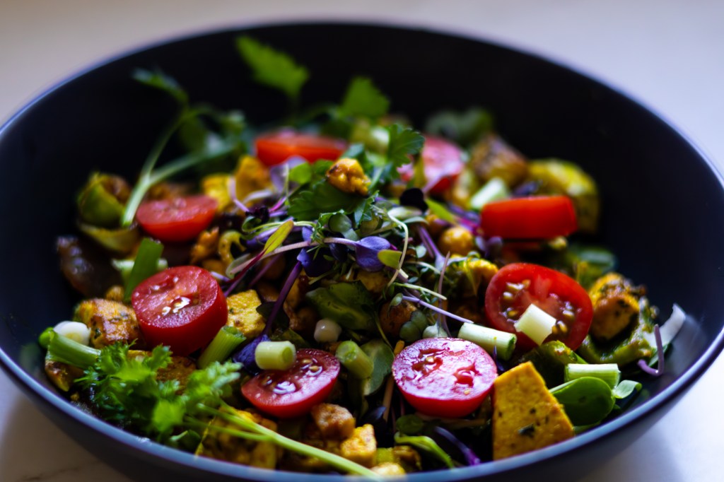 Idea 11. High Protein Salad – 33 gr Protein – 0&nbsp;Violence.