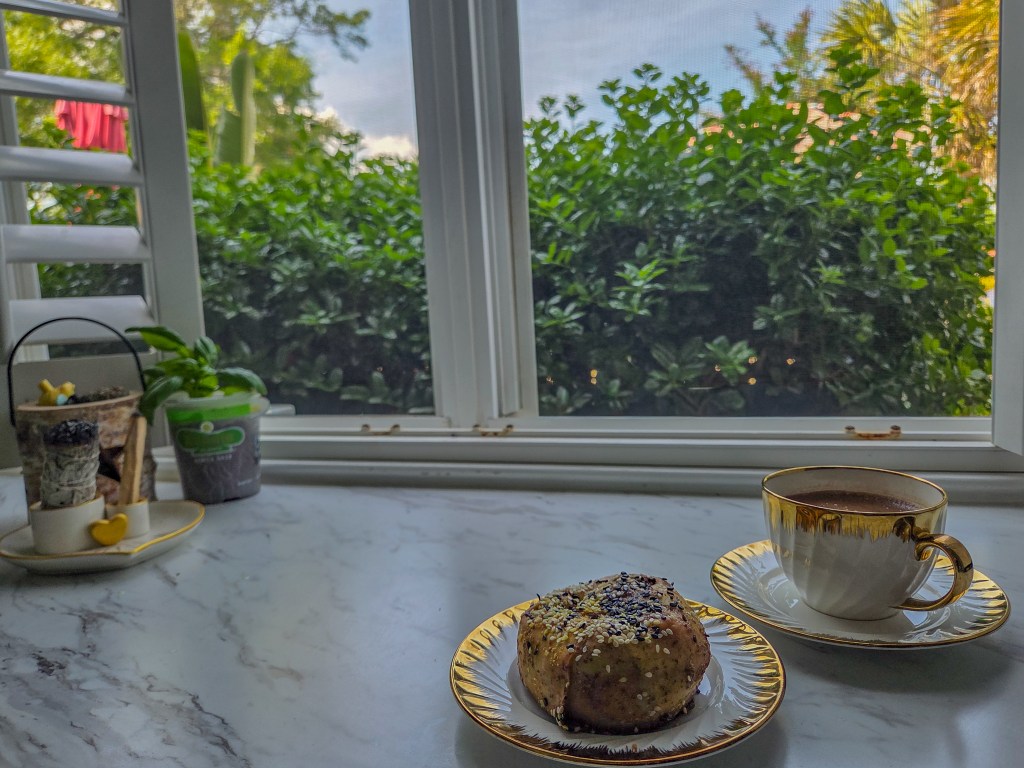 Idea 62. Balkan Breakfast By The Window. Leek Pastry with Turkish&nbsp;Coffee.