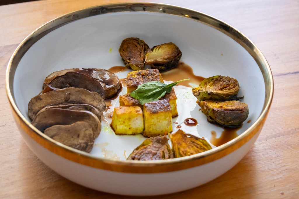 Idea 54. Brussels Sprouts With&nbsp;Tofu!