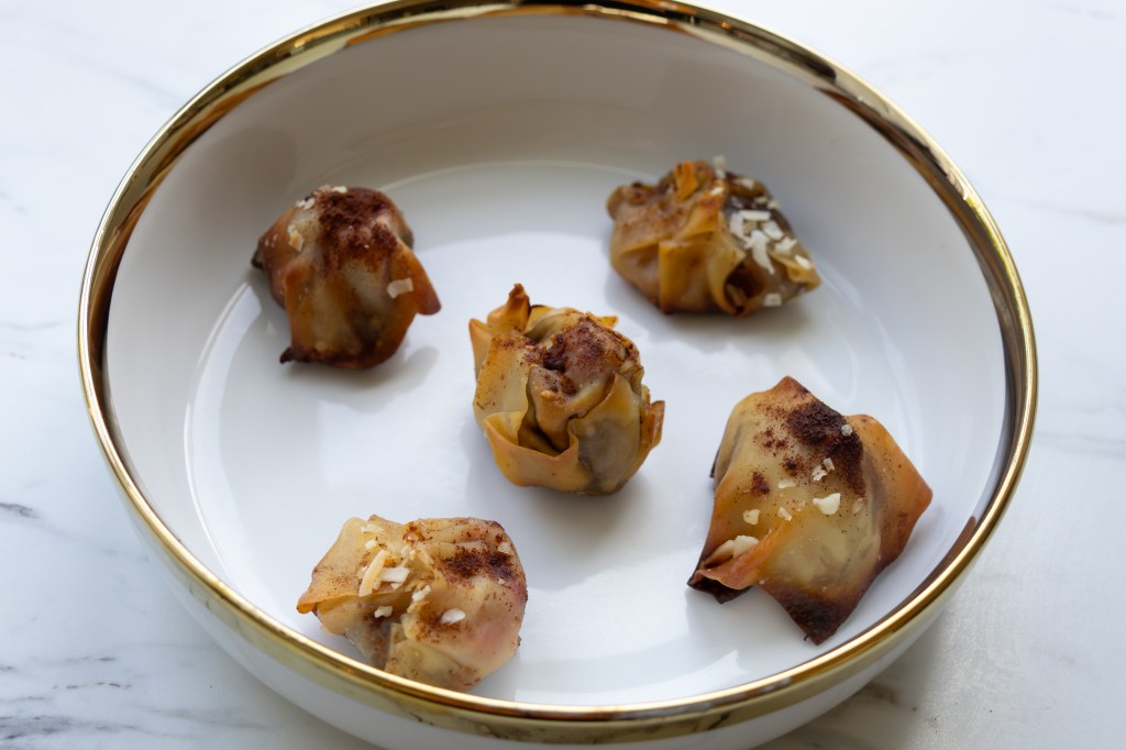 Idea 70. Dark Chocolate Wonton&nbsp;Bites.