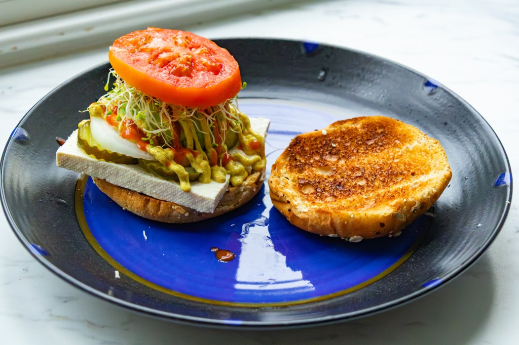 Idea 84. Avo Sandwich &&nbsp;Tofu.